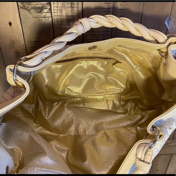 🤩 NWOT Loeffler Randall For Target Bag 🤩 Woven Bottega Veneta Lookalike! - Picture 7 of 8